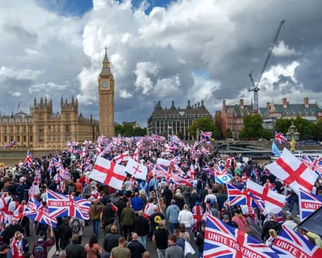 Leaving the UK Tommy Robinson Protest: A Worrying Insight