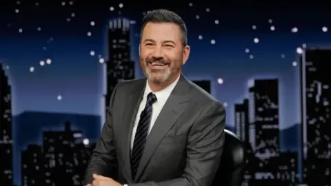 TV personality Jimmy Kimmel indefinitely taken off broadcast following questionable remarks concerning right-wing commentator Charlie Kirk