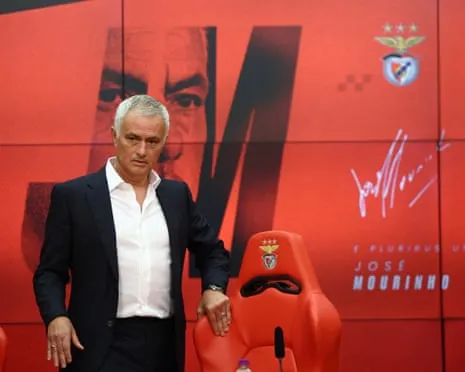 José Mourinho Named as Sport Lisboa e Benfica's New Boss Until 2027