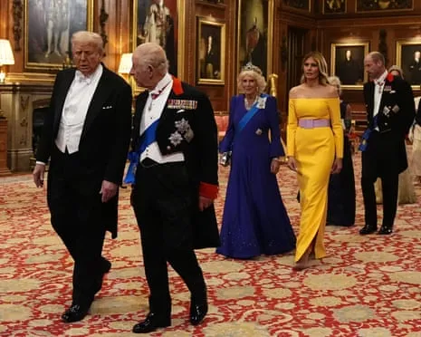 The Royal Family Present Grand Welcome Amid Demonstrations; Kimmel Pulled From Air Over Charlie Kirk Comments