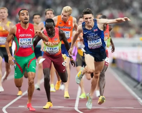Great Britain's Jake Wightman Denied Gold as Portugal's Isaac Nader Wins Surprise 1500m Win