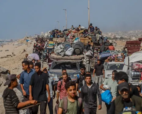 IDF Attempt to Drive Residents Out of Gaza's Urban Center as Military Operation Continues