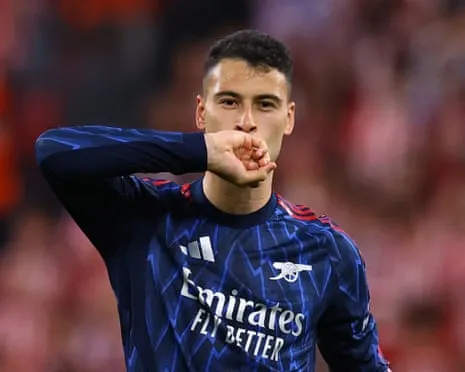 Gabriel Martinelli's Instant Influence Secures The Gunners First Champions League Victory in Bilbao