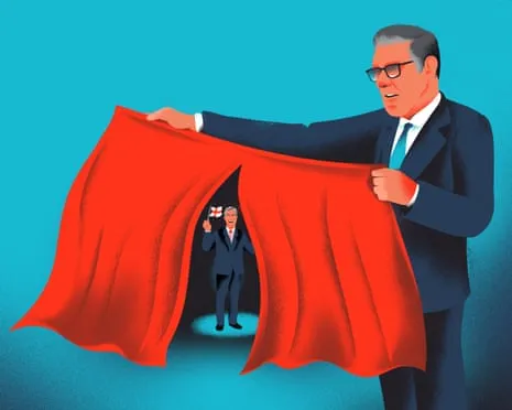 It has Reached This Point: Keir Starmer Now Acts as Just the Warm-Up Act for Reform UK's Leader