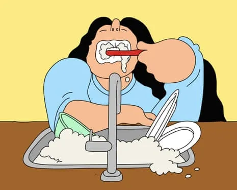 Should My Flatmate Cease Brushing Their Toothbrush at the Kitchen Basin?